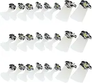 PLAFOPE Nail Art Toe Separators Pack of 24 Toe Separators for Pedicures Comfortable Silicone Set
