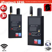 Spy Camera Detector iProtect 1216 Listening Device GPS Tracker HIdden Bug finder
