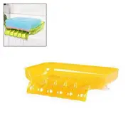 [Yuexinghui] Clearing Product 1PCS Suction Cup Drainage Soap Box Yellow