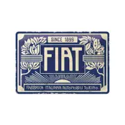 Nostalgic-Art Medium Sign Fiat - Since 1899