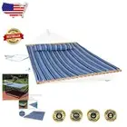 Portable Quilted Hammock with UV Resistance - Ideal for Camping Adventures