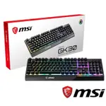 全新未使用 已過保固 MSI 微星 VIGOR GK30 COMBO TC 電競鍵盤滑鼠組 鍵盤滑鼠 RGB 黑色