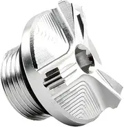 Motorcycle CNC Engine Oil Filler Plug Cover Compatible With MT01 MT07 MT-07 F07 R1 R3 R6 CB650R CB 1000R 1000RR(Silver)