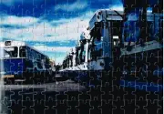 SYDNEY BUSES MERCEDES BUS LINE UP - A4 120 PIECE JIGSAW PUZZLE - (B)