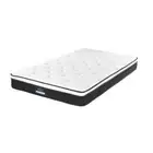 Giselle Bedding KING SINGLE Mattress Euro Top Bed Bonnell Spring Foam 21cm Thick