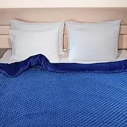DreamZ Weighted Blanket Cover Quilt Duvet Doona Bed Warm Relax Double Blue