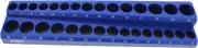 Magnetic Socket Organizer Tray – Metric 3/8In Socket Holder Magnetic Tool O