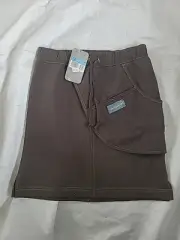 VTG Nike Y2K Women's Mini Skirt Grey Size M Brand New Dead Stock
