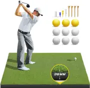 Golf Mat, 5x4ft Golf Hitting Mats Practice Outdoor Indoor, 5x4ft Ultra - 36mm US