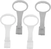 COOPHYA Baby Bed Stand up Rings 2 Pairs Crib Pull Rings Infants Pull up Safe for Boys and Girls