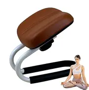 Prayer Bench for Kneeling at Home | Adjustable Height Kneelers for Praying with Sponge Cushion | Bench Seat, Meditation Accessories, Non-Slip Leg Sleeve, Portable Chair for Home Yoga Studio