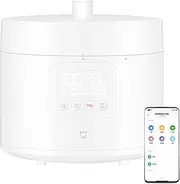 Xiao Mi MIJIA Electric Pressure Cooker 5L, Smart 9-in-1 Multi-Cooker, 70kPa High Pressure Fast Cooking, APP Smart Recipe, Rice/Steam/Slow Cooker for Australian Homes, 220V~50Hz, Chinese panel