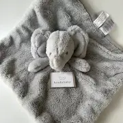 Koala Baby Elephant Security Blanket Rattle Plush 15" Gray Lovey Infant Toy New