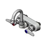 T&S Brass B-1146-01-WS 4" Wall Mount Workboard Faucet w/ 2-15/16" Gooseneck