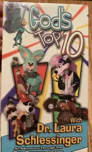 God's Top 10 w/ Laura Schlessinger Ten Commandments VHS Religious Education NEW