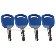 4X Ignition Key for New Holland TS100A TS115A TS125A TS135A TS6.125 TS6020