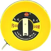 Fenteer Portable Tape Measure Measuring Reel Metric 20M/65ft cm Body Measurements Measuring Tape Ruler for Track and Field Sports Cloth Landscaping