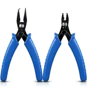 2 Pcs Split Ring Pliers Crimping Jewelry Jump Pliers for Opening/Closing Spli...