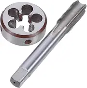 Veemoon X 1.5mm Right Hand Tap Set Metric Tap and Die for Metalworking Automotive Repairs High Speed Steel