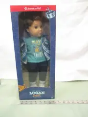 American Girl Logan Everett NIB 18" Doll Play Toy Fun Drummer Band Music