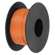 30AWG Stranded Wire PVC Hookup 30M/98ft Orange, Electrical Wire UL1007 Spool