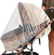 Net For Stroller | Stroller Fly Cover,Car Seat Mosquitoes Cover, Breathable Stroller Mosquitoes Cover, Stroller Net, Fine Honeycomb Mesh For Bassinet, Cradle