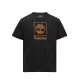 【Timberland】中性黑色 Logo 短袖 T 恤|A41G5001-M