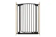 Dreambaby 1m Chelsea Xtra-Tall Auto Close Security Baby/Kids Safety Gate/Door BK