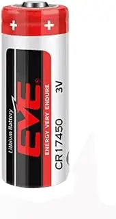 YICUAA (1-Pack) EVE CR17450 3V 2400mAh PLC Not Rechargeable Lithium Battery Application to Tire Pressure Monitoring Systems, Industrial Power Supply, etc.