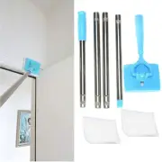 Microfiber Baseboard Cleaning Skirting Mop Easy Cleaner 360° Extendable Home NEW