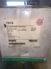 1819 Three Phase Commercial Condenser Fan Motor 1-1/2 HP