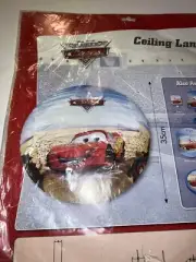 Disney Pixar Cars BEDROOM CEILING PAPER LANTERN LIGHT Cover Lightning McQueen