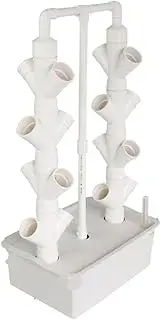 Garden Hydroponic Growing System Vertical Tower, Plants Germination Kit, Indoor Outdoor Home Grow Herb, Vegetable Plant Tower Gardening Lover, for Herbs, Fruits and Vegetables 16