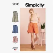 EasyFit Skort & Skirt Sewing Kit - Sizes 14-22, Multicolor (Code S9335)