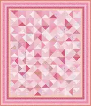 PINK TUTU - 82" x 70" - Quilt-Addicts Pre-cut Patchwork Quilt Kit