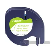 1PK White 1/2'' Paper Refills S0721510 Label Tape for DYMO Letratag QX50 91330