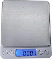 High-Precision Digital Pocket Jewelry & Kitchen Food Scale, Lab Weight, Capacity 500g/0.01g (17.63oz/0.001oz)