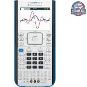Color Graphing Calculator with High-Resolution Display & Rechargeable Battery