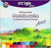 Dry Pastels Set 24 Colors Perfect for Drawing and Sketching