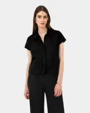 Ami Linen Collar Shirt