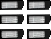 VideoPUP 6pcs Replacement HEPA Filters Compatible with ECOVACS DEEBOT X1 Omni/ X1 Turbo Sweeper Vacuum Cleaner