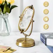 Hourglass Timer 30 Minutes Sand Clock Timer Vintage Metal Sand Watch Gruie