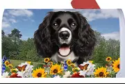 Springer Spaniel Summer Flowers Mail Box Cover