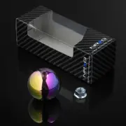 NRG ALUMINUM BALL TYPE STYLE M10x1.5 5-SPEED GEAR SHIFTER SHIFT KNOB NEO CHROME