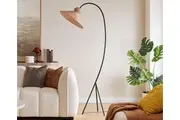 Omar Rattan Floor Lamp