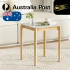Artiss Coffee Table Marble Effect Square, foot stool, bench, table