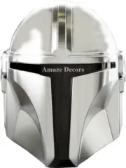 STARWARS Mandalorian Helmet With Liner and Chin Strap For LARP/Costumes