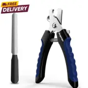 Dog Toe Nail Clippers For Large Dogs, Professional Heavy Duty With Safety Guard.