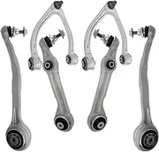 6pcs Front Upper Lower Control Arms Compatible For Benz W222 S400 S550 S500 S600 2014 2015 2016 2017 2018 2019 2020