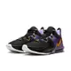 NIKE 籃球鞋 男鞋 運動鞋 包覆 緩震 LEBRON WITNESS VII EP 黑紫 DM1122002